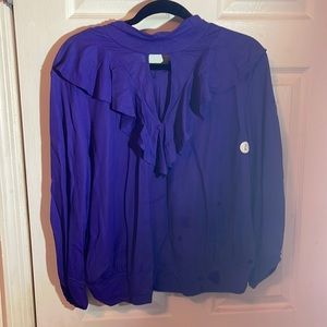 Women’s brand new blouse by NY&C size Large purple